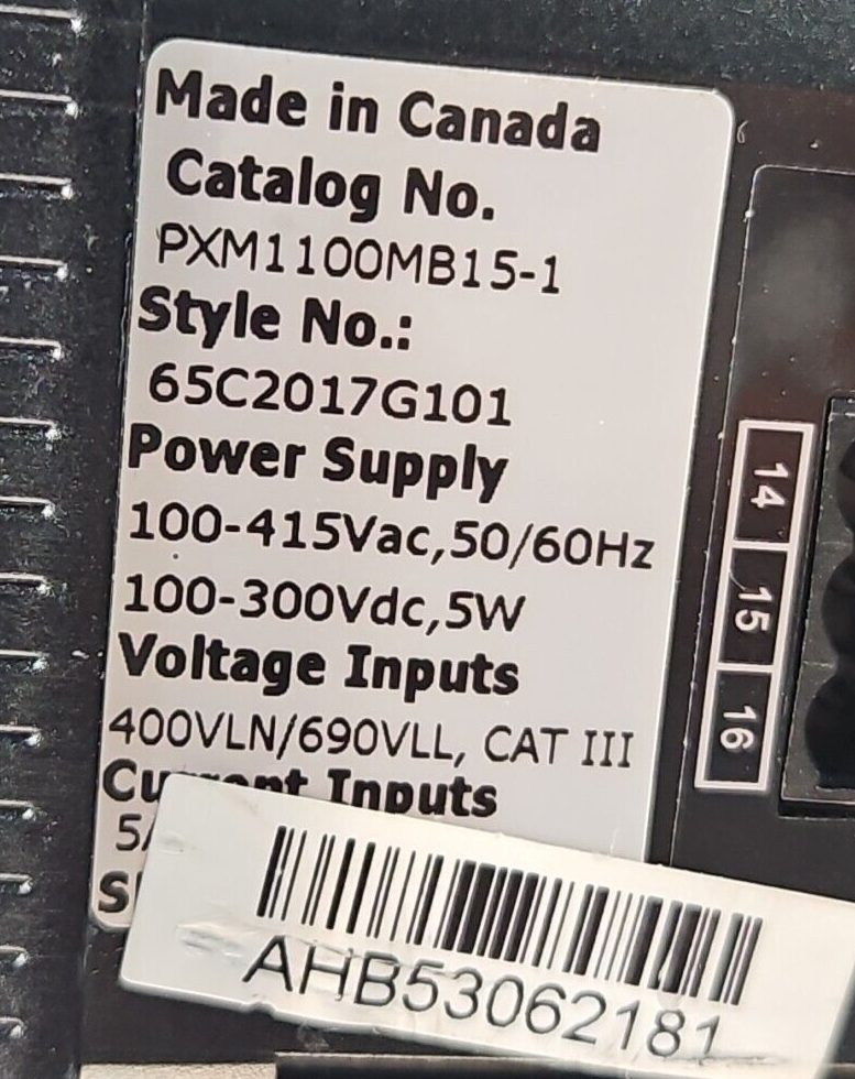 Eaton PXM1000MB15-1 Power Supply   (See Description)             (BIN412)