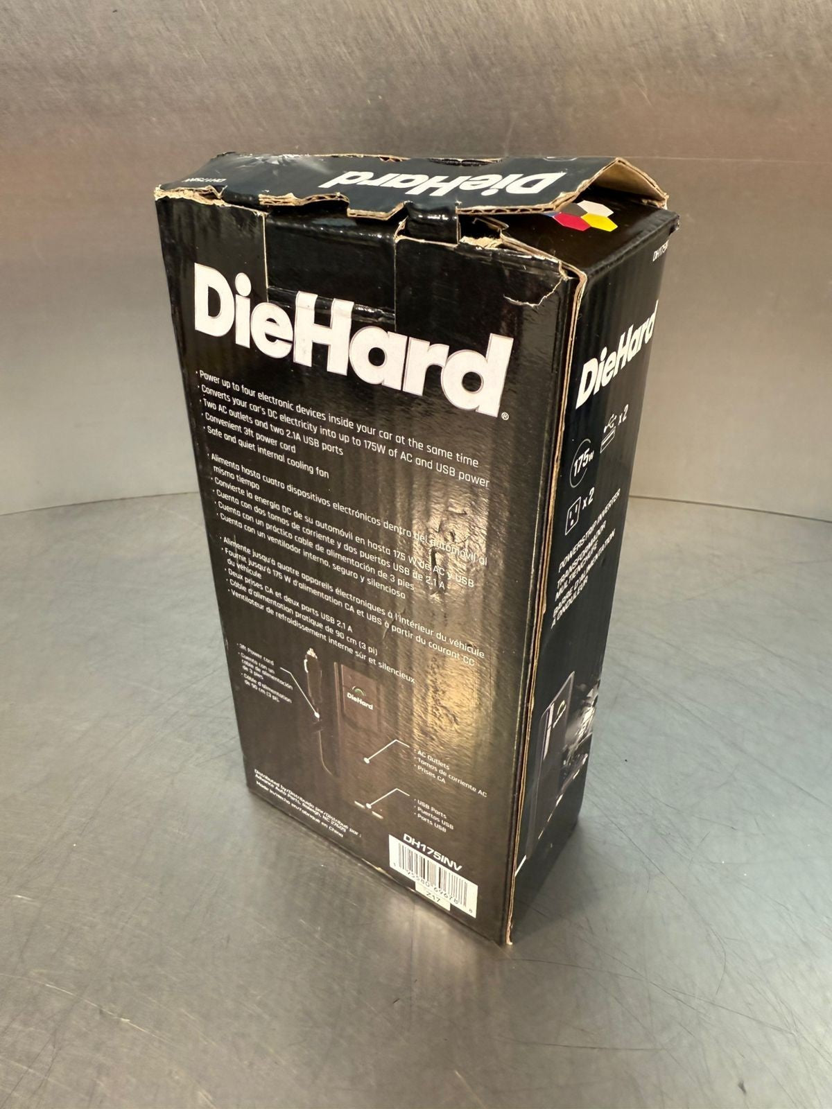 Die-Hard Powerstrip Inverter 175Watt DH1751NV (1.5.5)