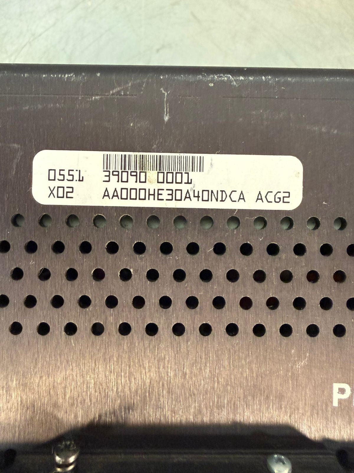 G II Solutions Brushless PWM Servo Drive AA000HE3OA4ONDCA          (8.3.6)