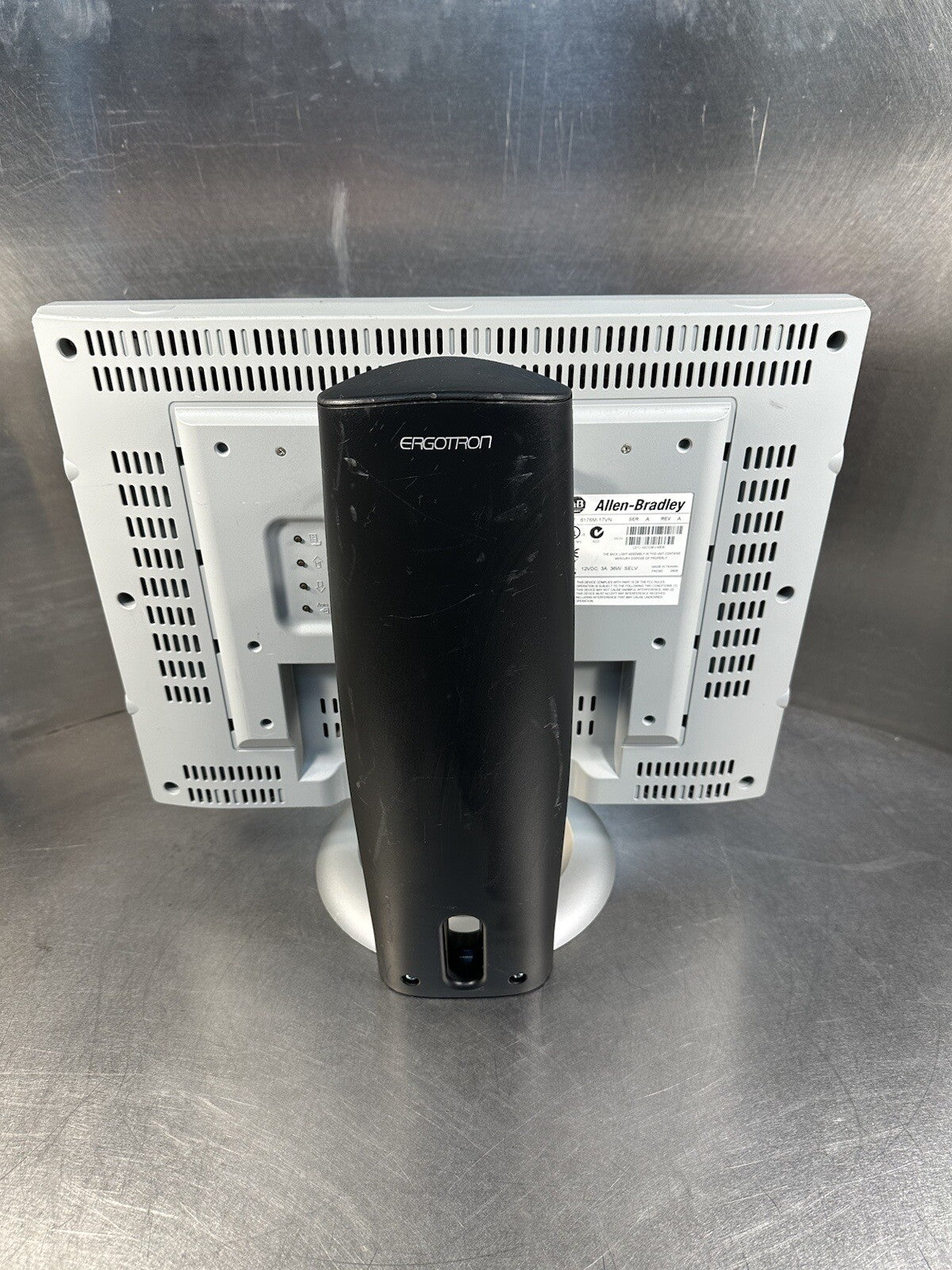 Allen-Bradley Painel Monitor 6176M-17VN  With Base Ergotron (BIN-2.4.5)