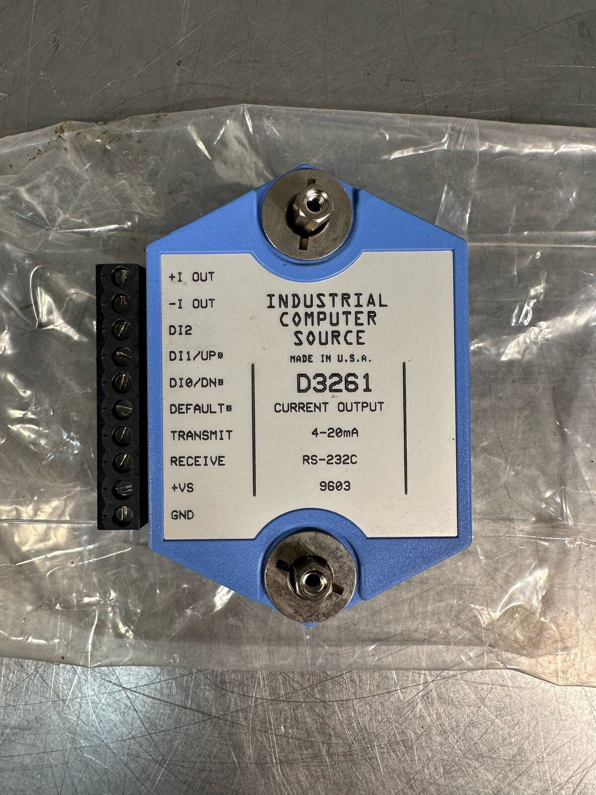 Industrial Computer Source - RS-232C Model D3261 4-20mA             (6.2.2)