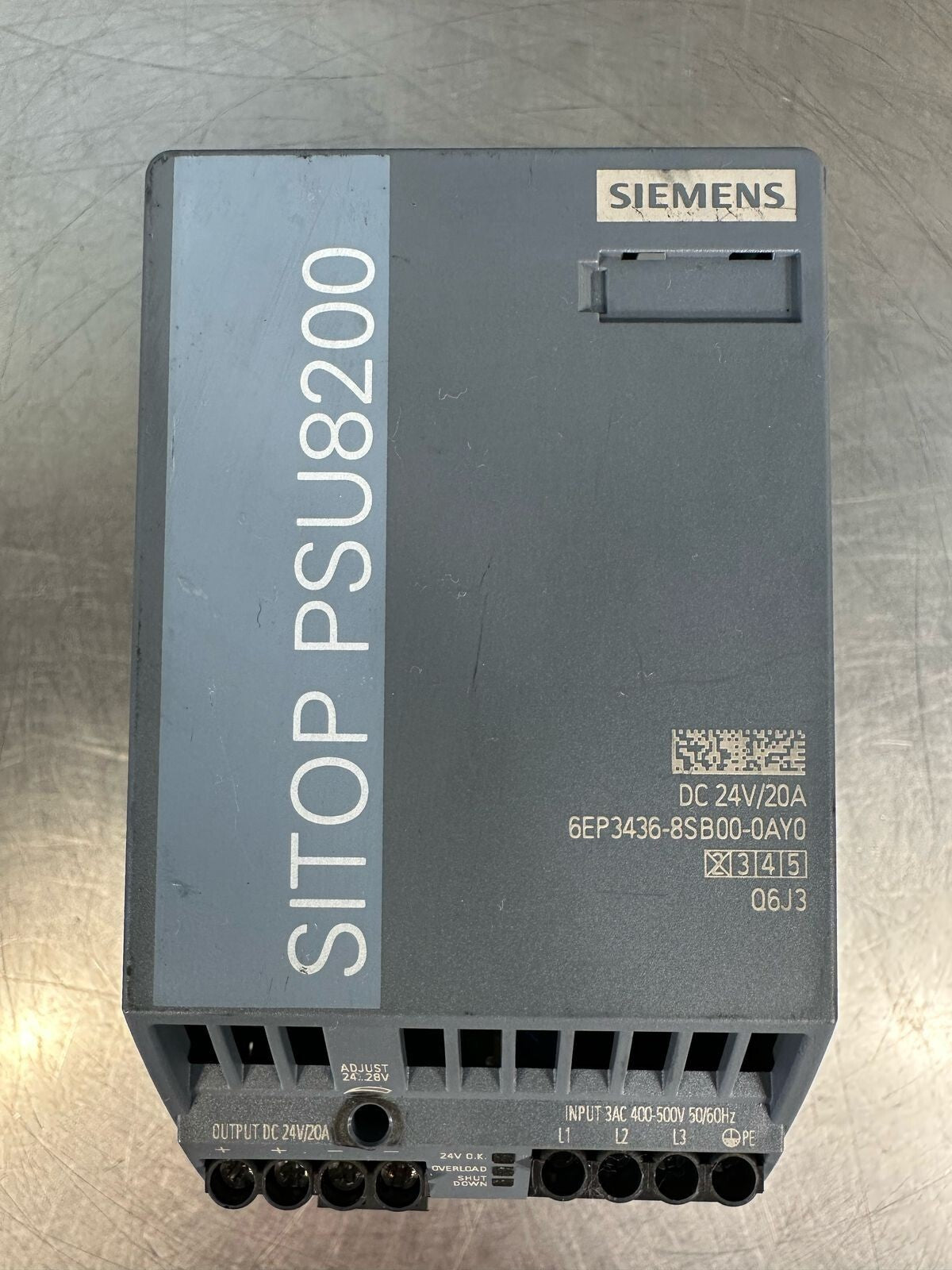 Siemens Power Supply SITOP PSU8200 6EP3436-8SB00-0AY0 (8.4.7)
