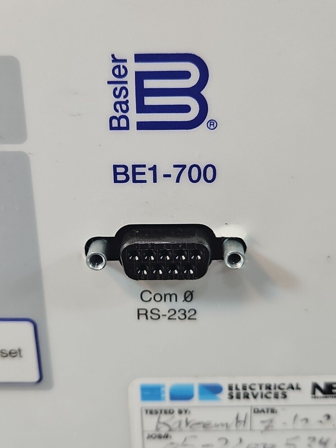 Basler Electric BE1-700 Digital Protective Relay                        (BIN311)
