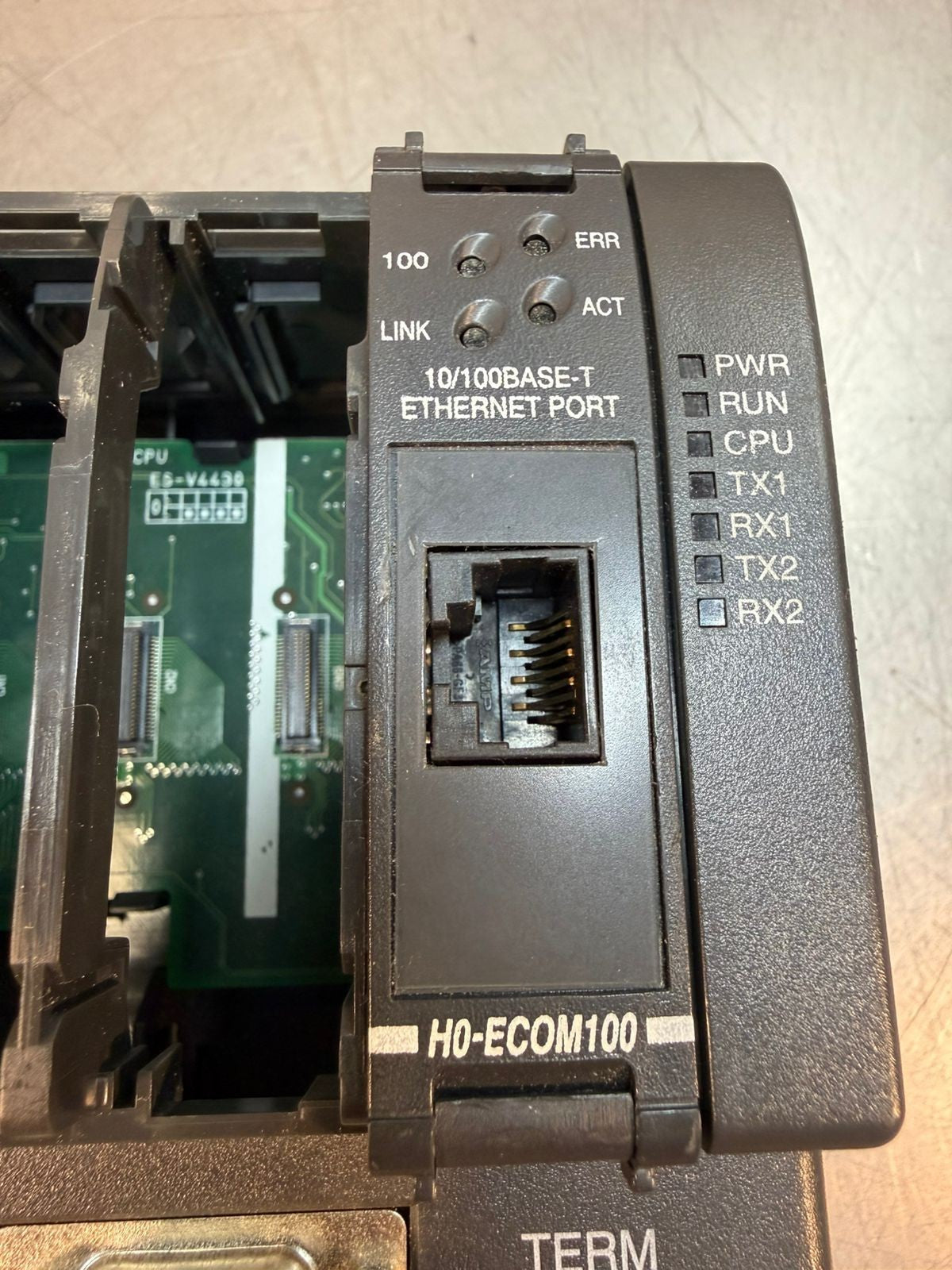 Koyo Direct Logic 06 D0-06AR Module plus H0-ECOM100 (6.4.5)