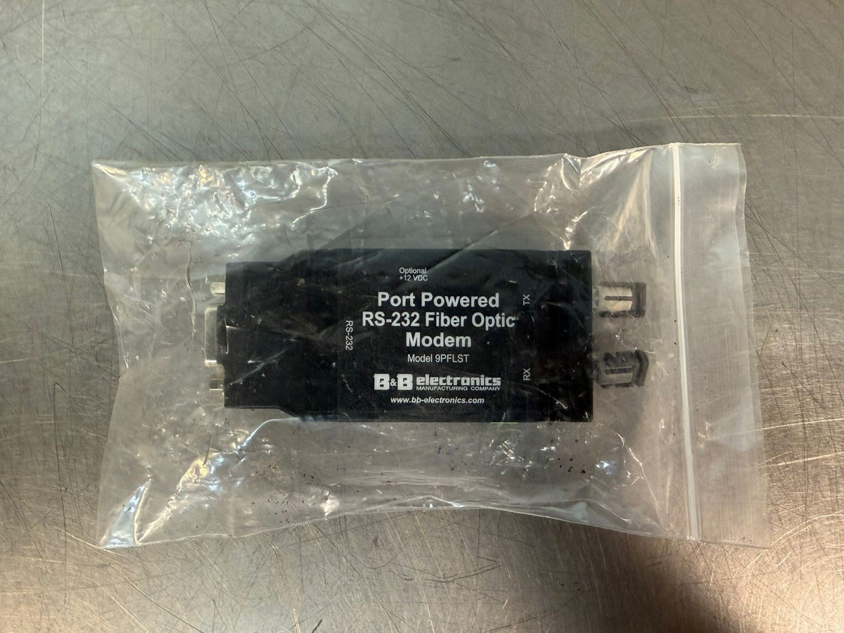 B&b Electronics 9PFLST Fiber Optic Modem RS-232  9-PIN             (5.4.1)