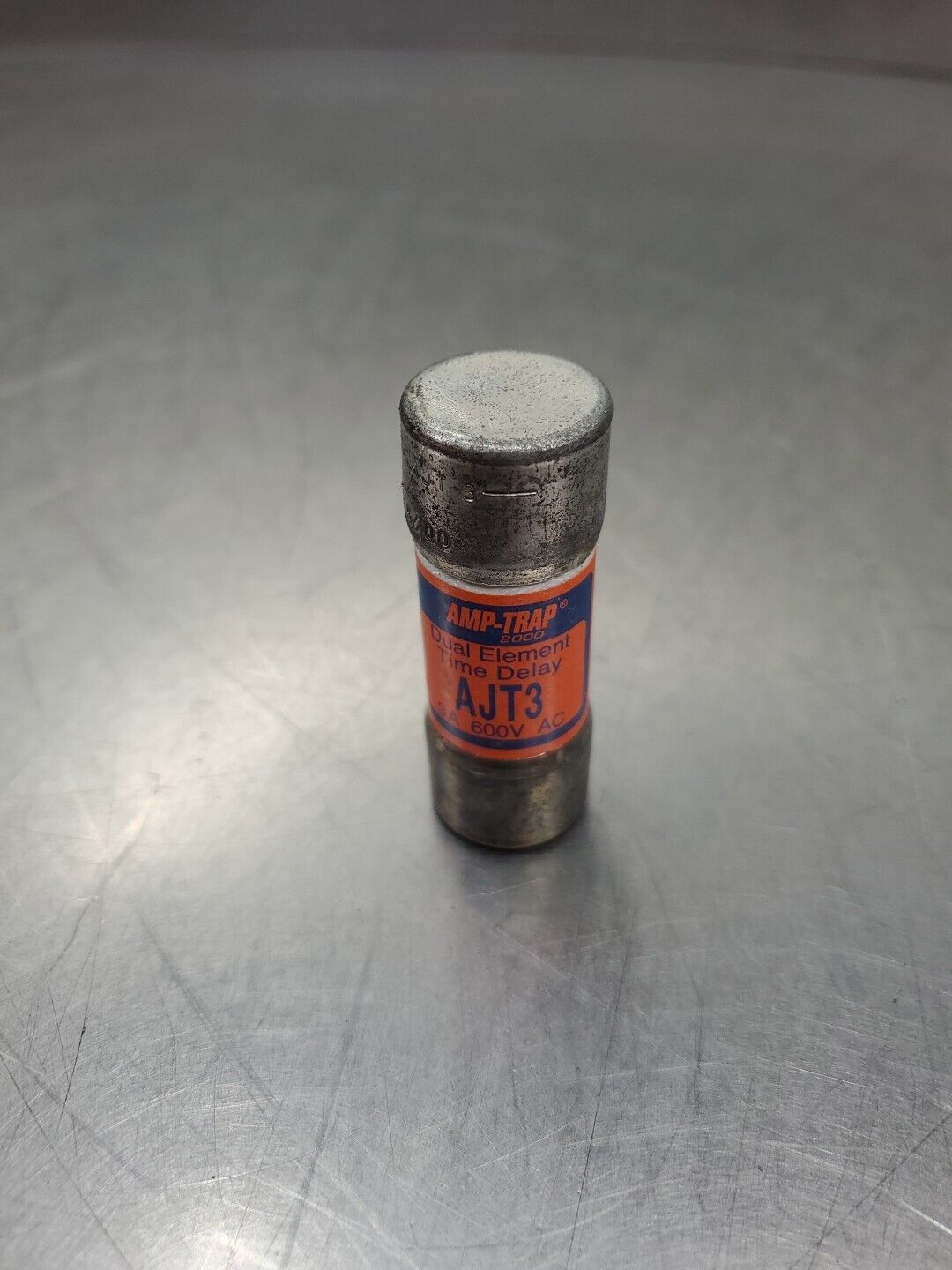 Gould Shawmut AJT3 Amp-Trap 2000 Dual Element Time Delay Fuse, 3A 600V.     4-D8