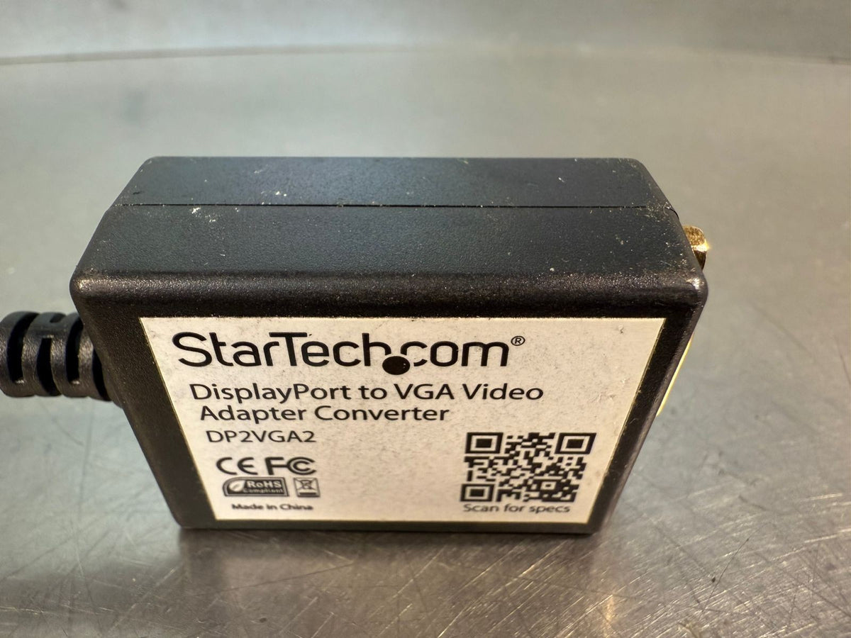 StarTech  DP2VGA2 DisplayPort To Vga Adapter Converter (7.4.1)