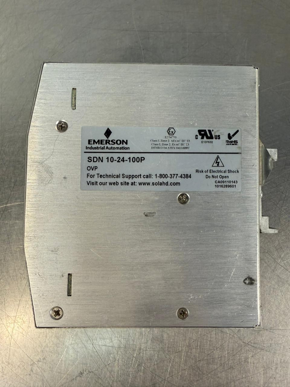 Sola Sdn 10-24-100P Ovp Power Supply 24vdc – 10A                   (1.4.1)