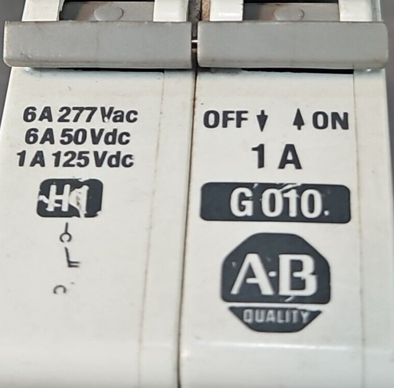 Allen-Bradley 1492-CB1 G010 Series B Circuit Breaker 1A                   loc4D3