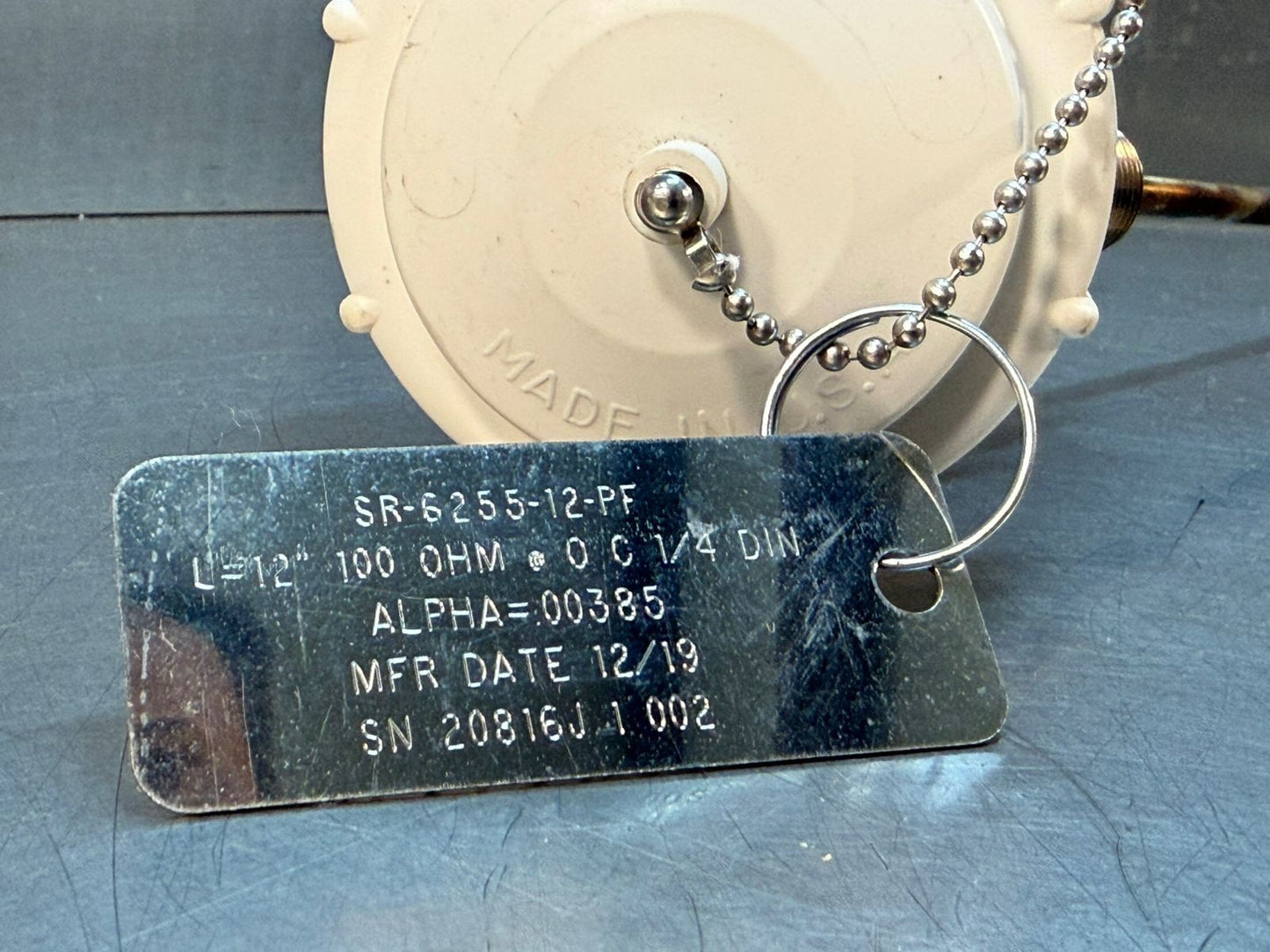 Temp Pro Rtd SR-6255-12-PF 100 0HM ¼ Din Alpha 00385 Thermocouple  (2.3.5)