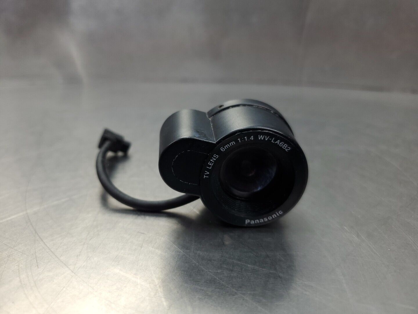 Panasonic WV-LA6B2 TV Lens, 6mm 1:1.4 for 1/2" B/W Cameras.                5D-24