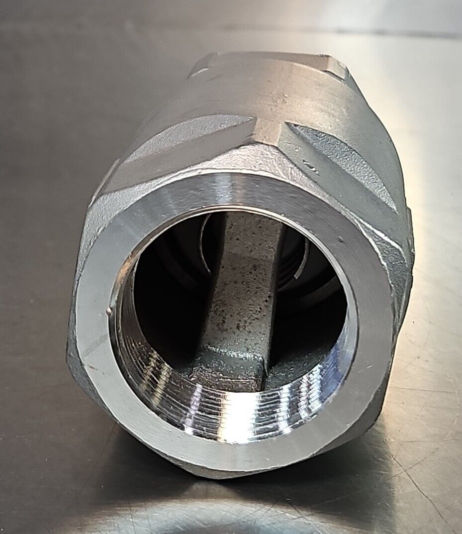 Apollo Valves 62-107-01   1-1/2" Stainless Steel Check Valve Inline.     loc5C18