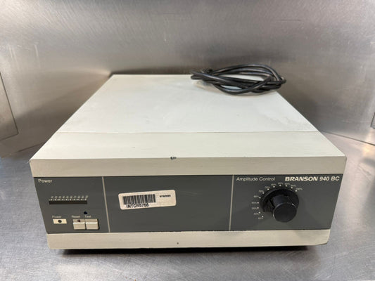 Branson 940bc  /  943BC 117Vac 5A 50/60Hz                               (11.5.1)