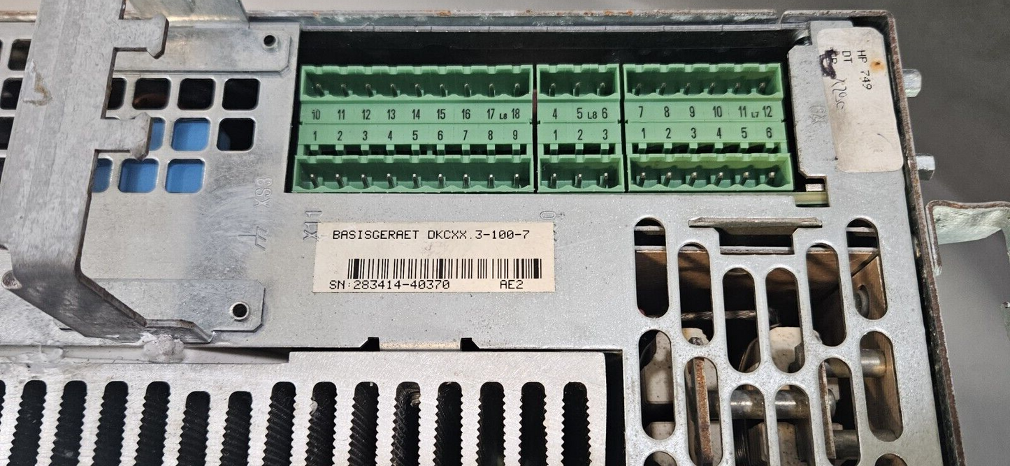 Rexroth DKC11.3-100-7-FW Driver Controller                              (BIN551)