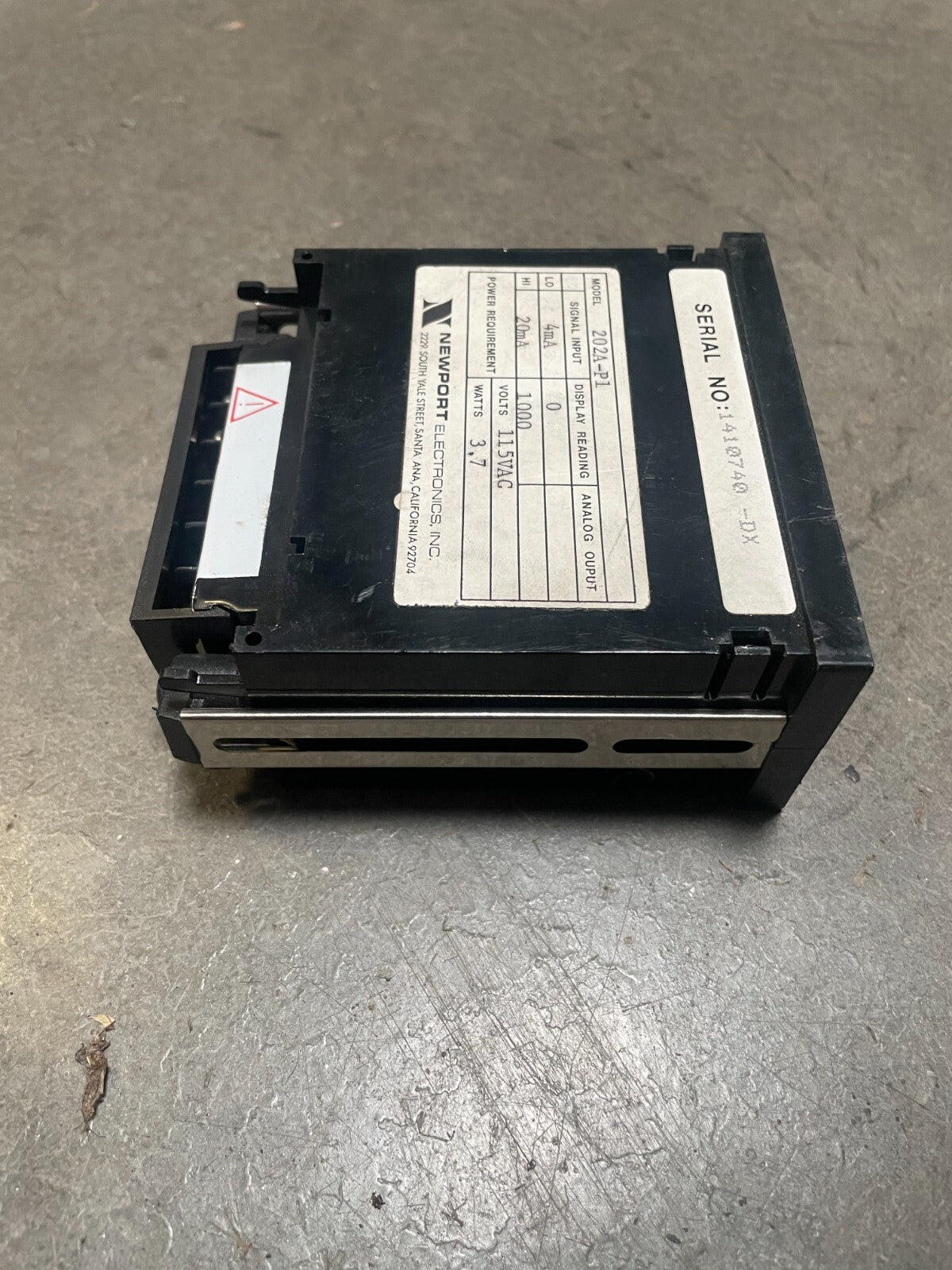 Newport Electronics 202A-P1 Digital Panel Meter Display *Working* @2B(BIN4.4.4)