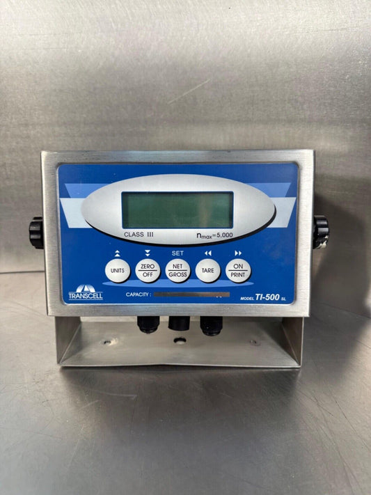 Transcell Technology TI-500-SL / 94-080A3  Weighing Indicator  (6B-5)
