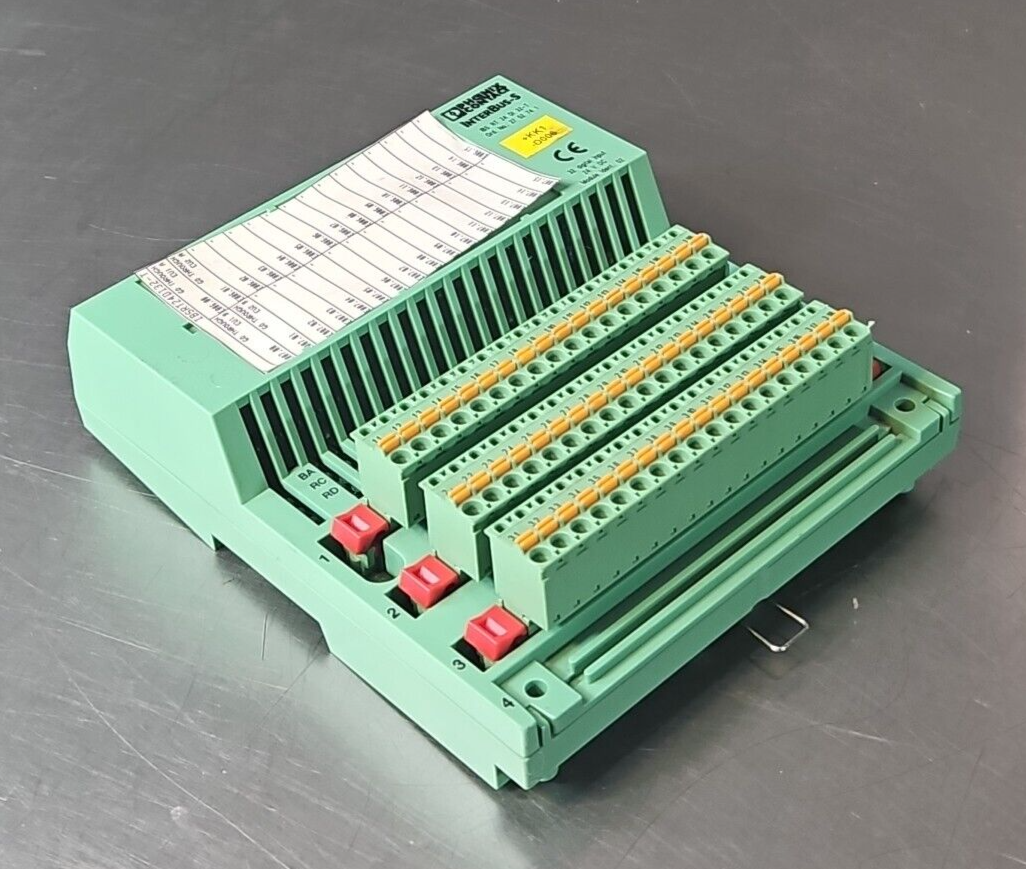 Phoenix Contact IBSRT24DI32-T Interbus-s Digital Input Module           (BIN364)