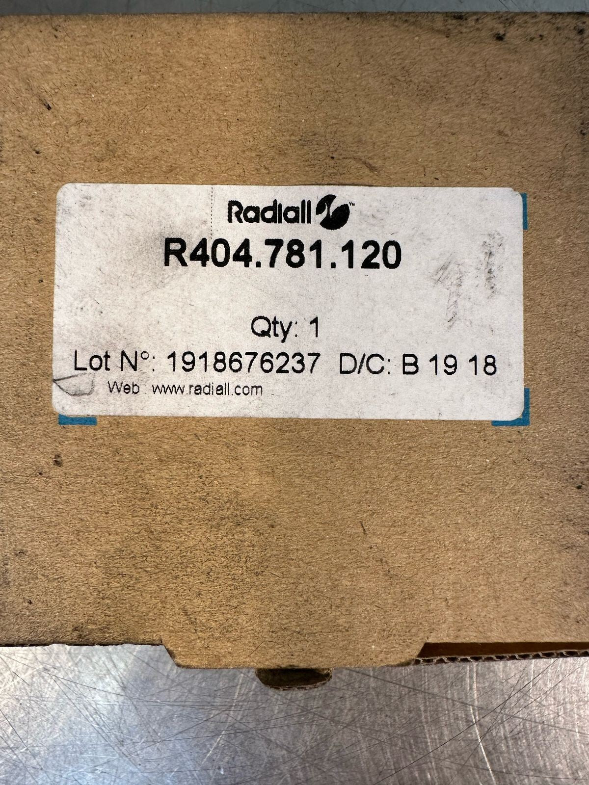 Radiall R404-781-120 Conduction Cooled NEW 200W DC 6 GHZ           (7.2.5)