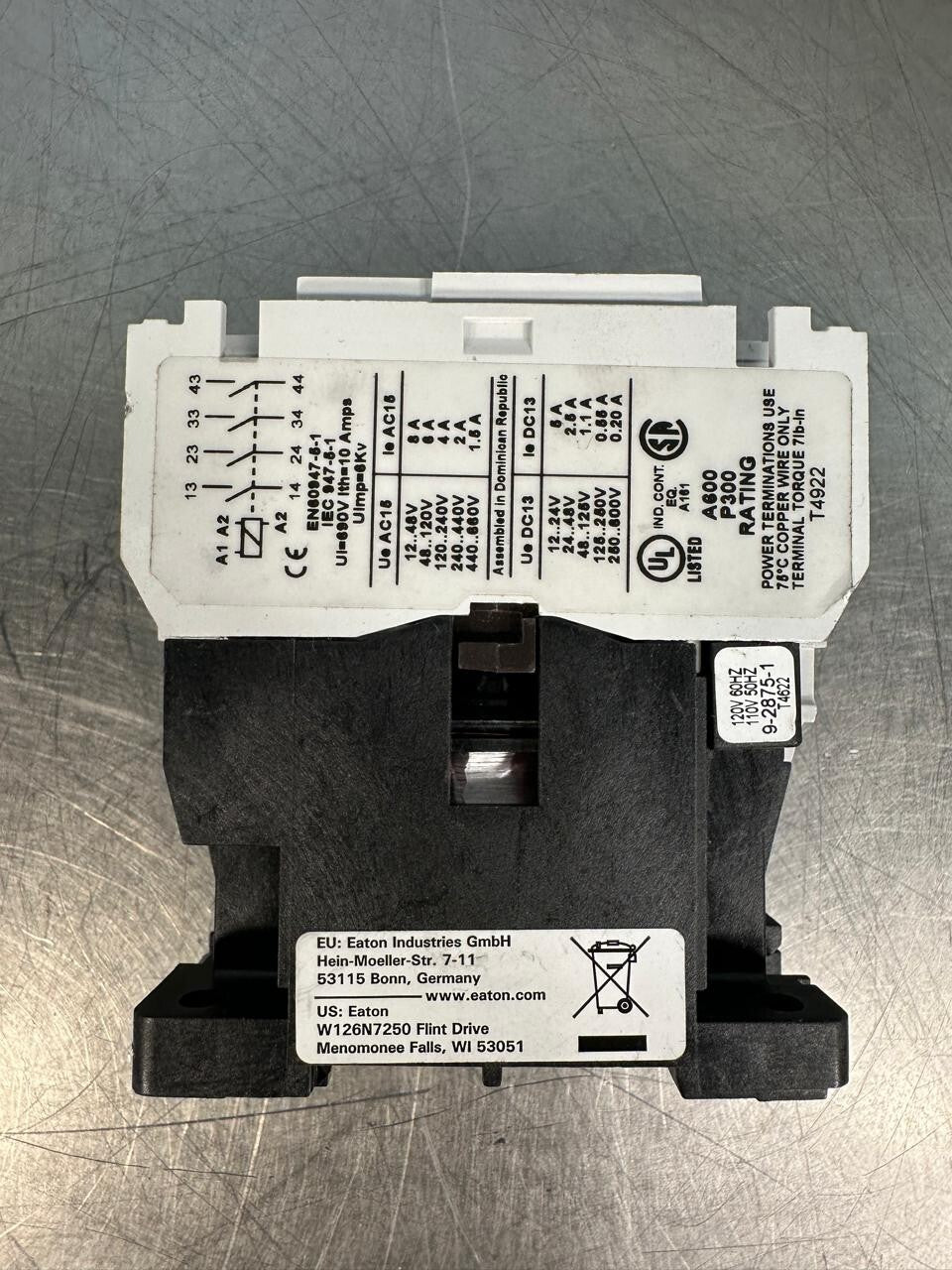 Eaton D15CR13 Ser. B1    13E Multiple Relay                        (6.3.4)