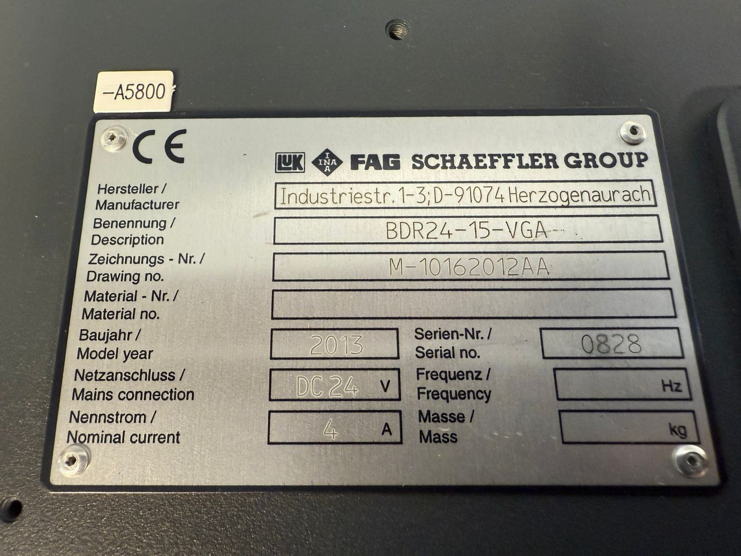 Fag Schaeffler Group BDR24-15-VGA                                  (2.2.4)