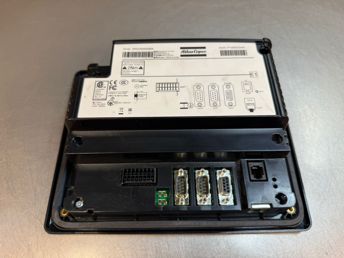 Atlas Copco P1900520440 Compressor Controller TOUCH 4 AC                 (9.3.5)