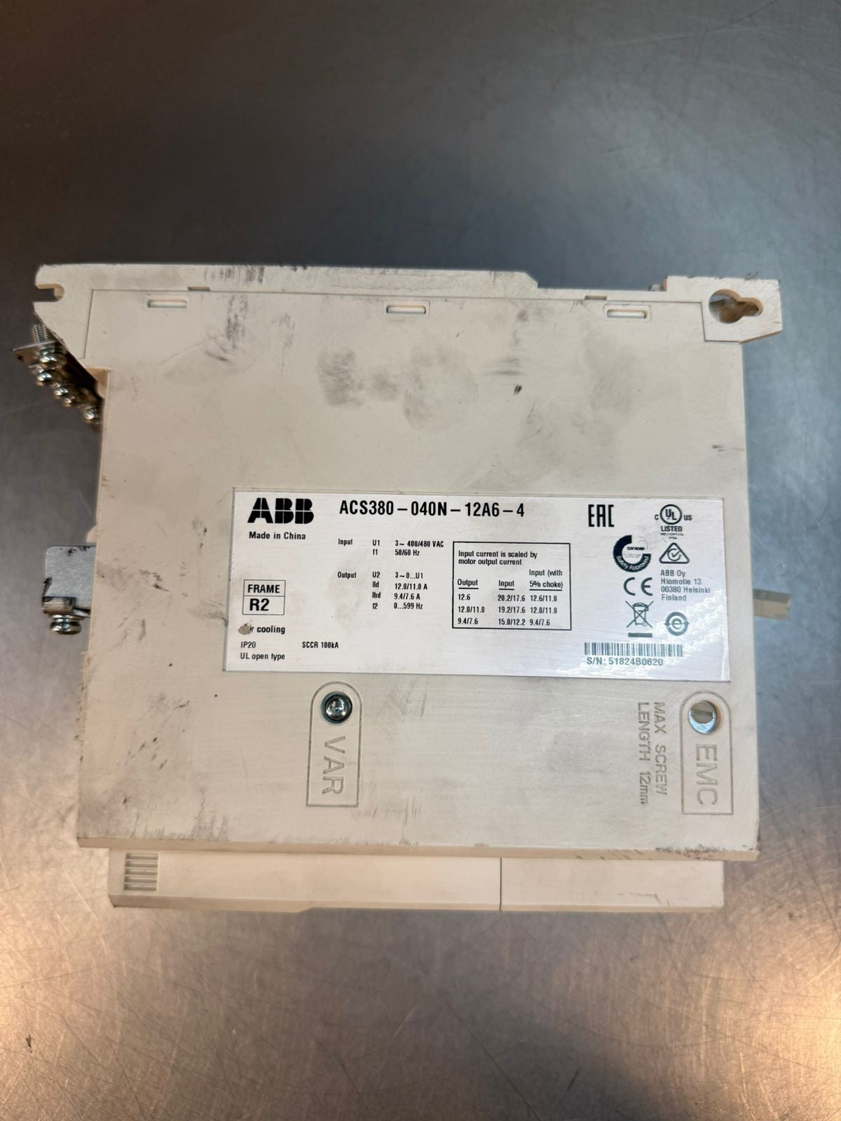Abb ACS380-040N-12A6-4 / ACS380040N12A64                           (9.3.1)