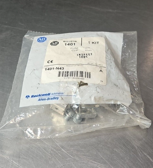 Allen Bradley 1401-N43 Fuse Clip Kit                                    (BIN423)