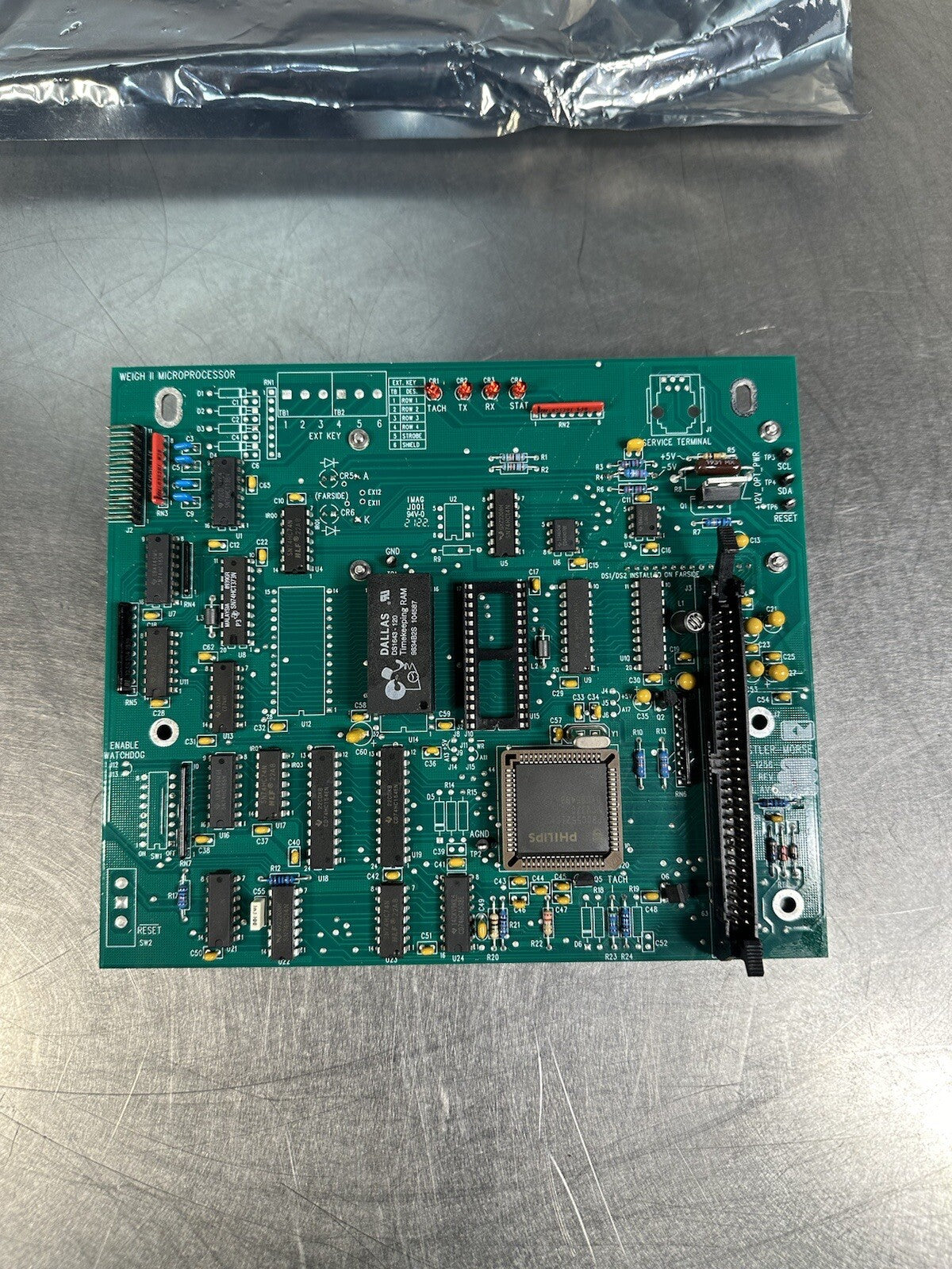 Kistler-Morse 63-1256-02 Microprocessor Control Display Board (BIN1-1.4.2)