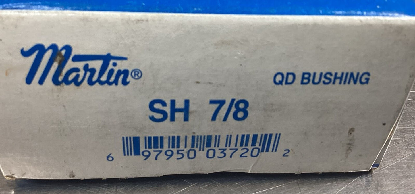 Martin Quick Disconnect  SH 7/8  Carbon Steel Keyed Bushing      6B-2