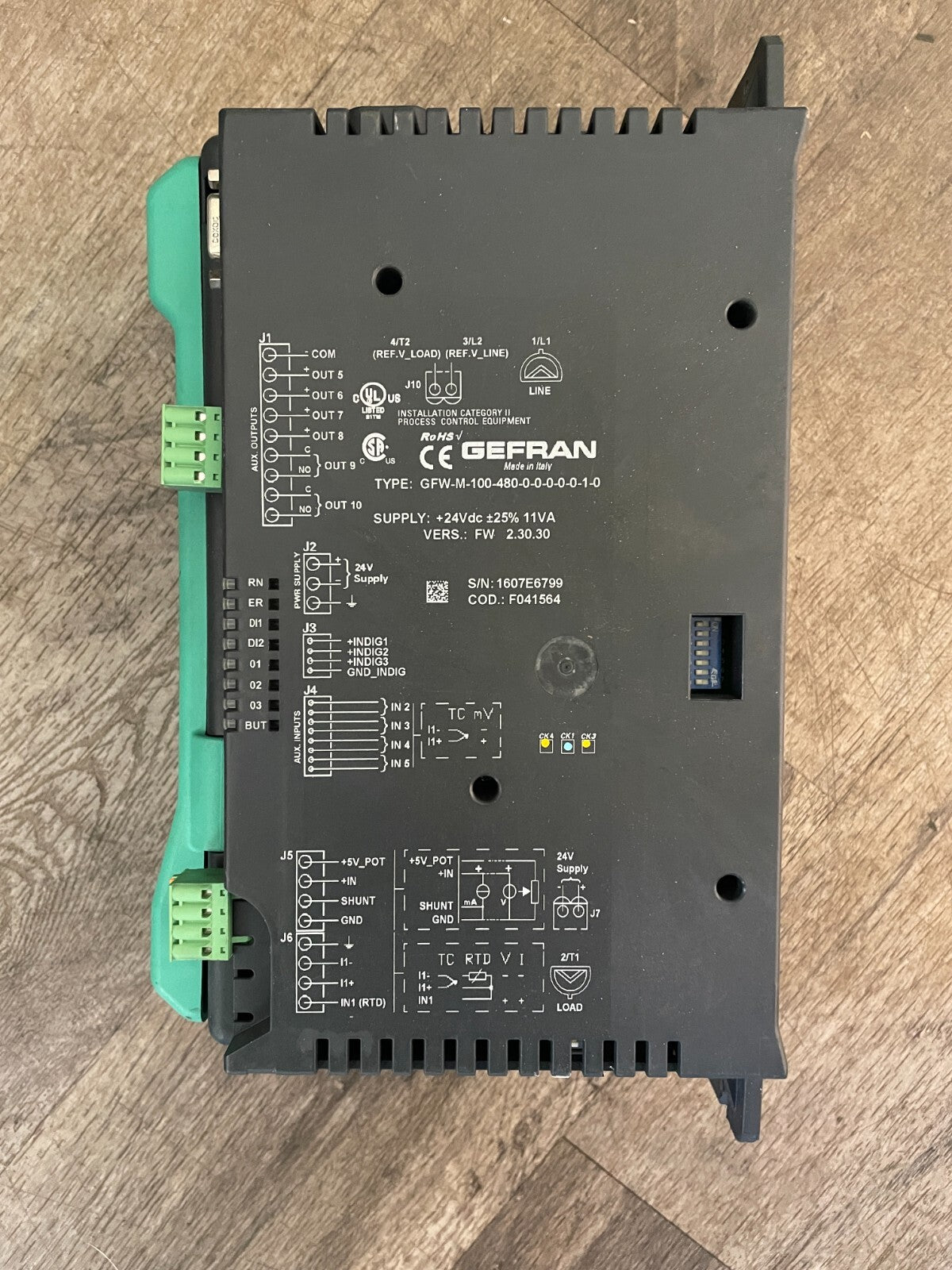 GEFRAN GFW-M-100-480-0-0-0-0-0-1-0/ GFWM100480000010 @2C             (BIN-1.3.1)