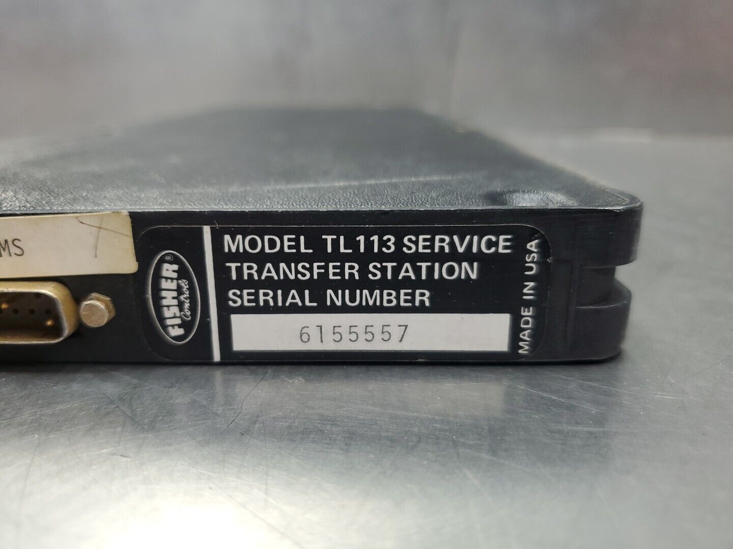 FISHER Model TL113 Service Transfer Station Module.                        3C-41