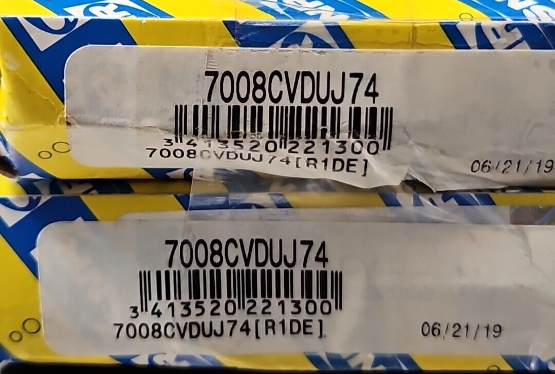 SNR 7008CVDUJ74 Precision Angular Contact Spindle Ball Bearing          (BIN423)