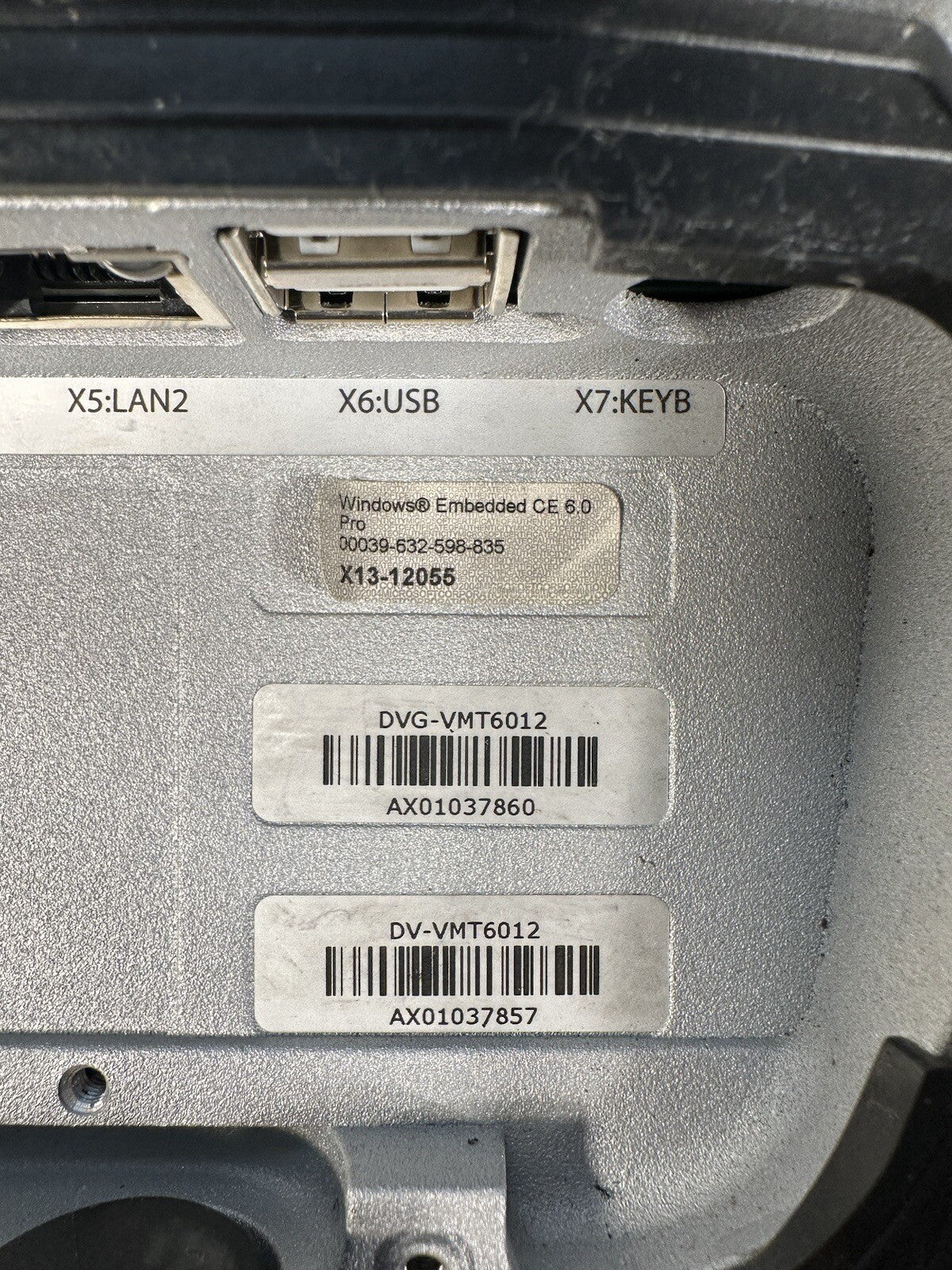 PHONIX CONTACT DVG-VMT6012 24VDC Digital Display Screen Industrial (BIN-1.2.5)