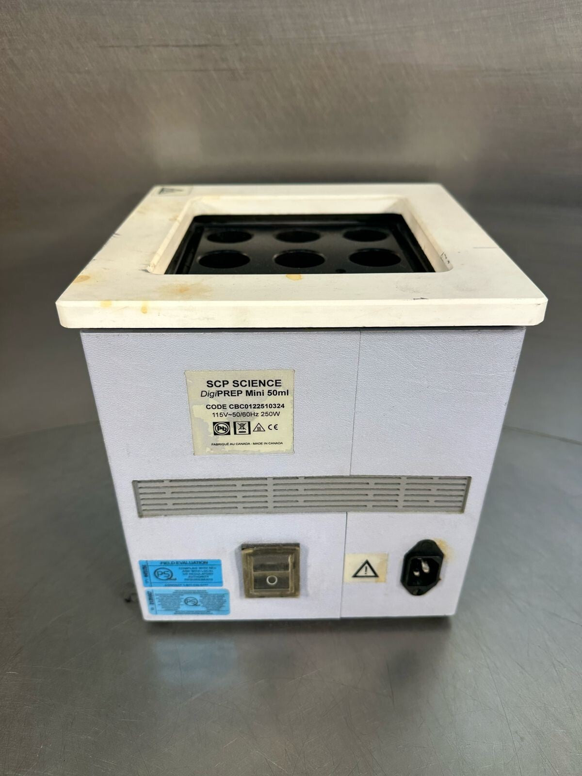 cp Science Digi Prep mini  CBC0122510324 115V~50/60HZ        (7.6.3)