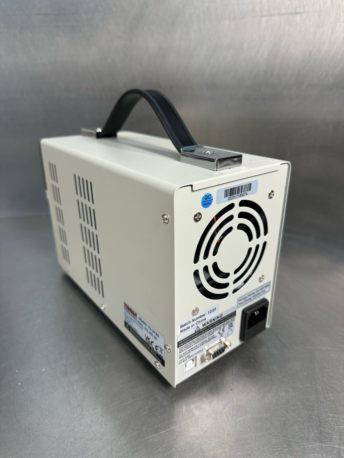 Tenma 72-2720 - Power Supply Prog, 1CH - 60v, 3A 220-240V ~50Hz   (4.3.2 )