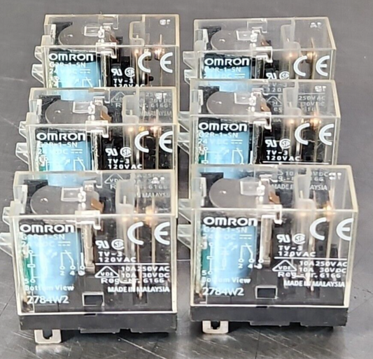 Omron - G2R-1-SN - 24VDC Relay   LOT OF 6                                loc4A11
