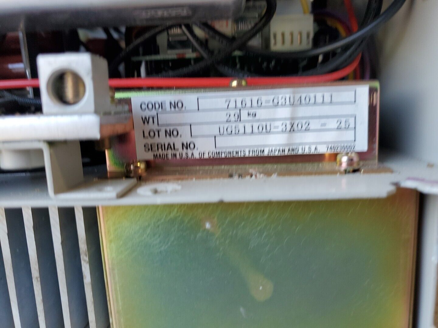 Saftronics 71616-G3U40111 G3 Adjustable Frequency AC Drive.                   1F