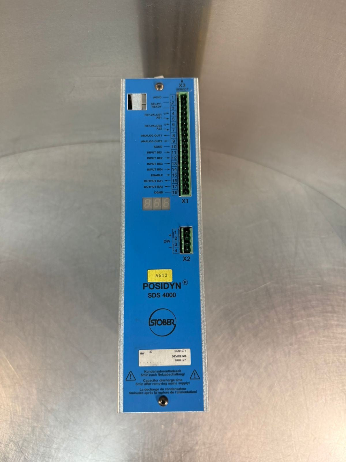 Stober SDS4071 Servo Drive Posidyn SDS 4000 50/60Hz                (5.6.5)