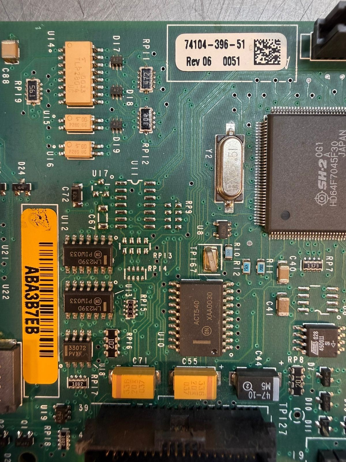 Control Board 74104-396-51 Rev 06 74104-395-09A                    (1.3.4)
