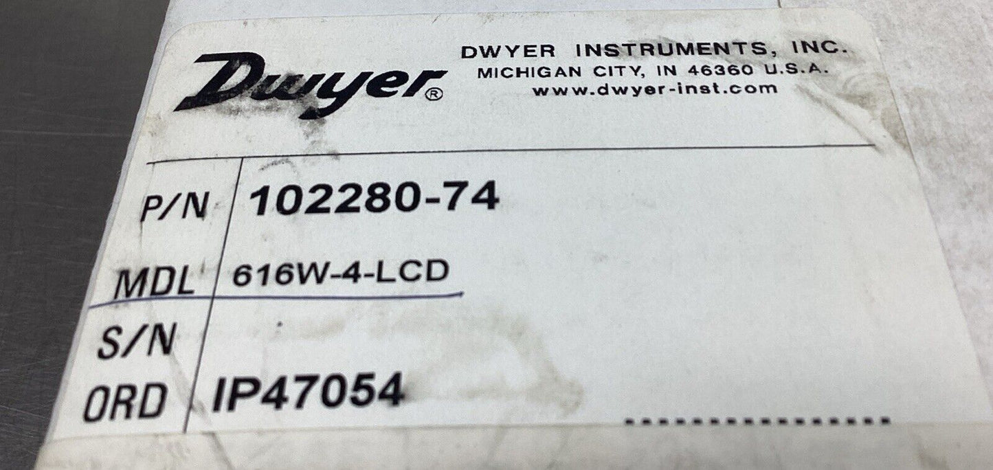 DWYER  616W-4-LCD  SERIES 616 WEATHERPROOF PRESSURE TRANSMITTER       5C-18
