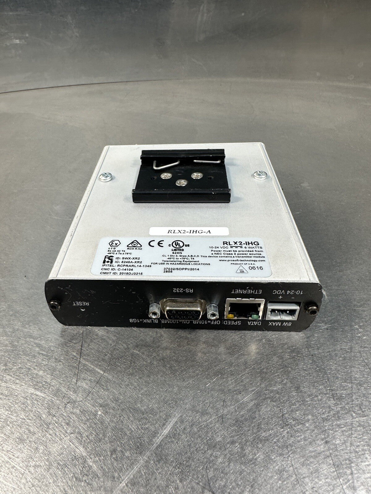 Prosoft RLX2-IHG-A. (BIN-1.5.1)