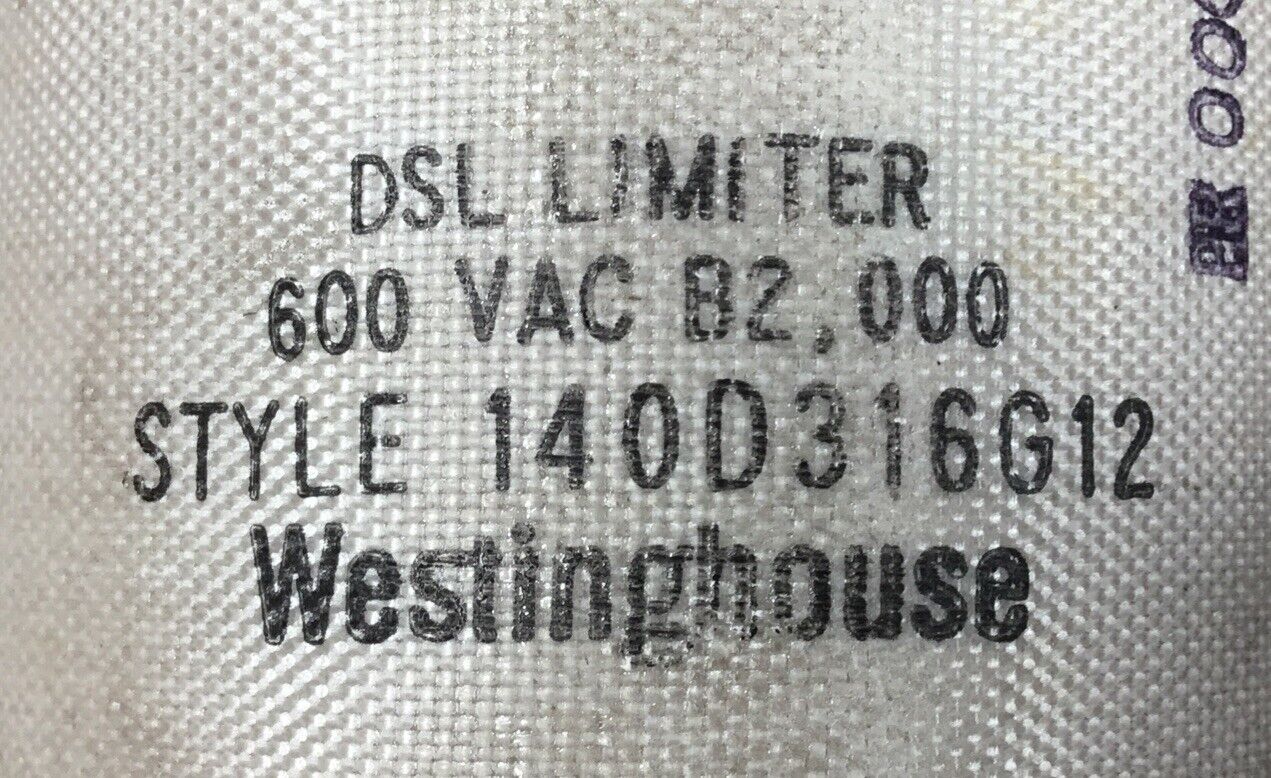 WESTINGHOUSE  140D316G12  DSL Limiter 600 VAC 2000A        4C-40