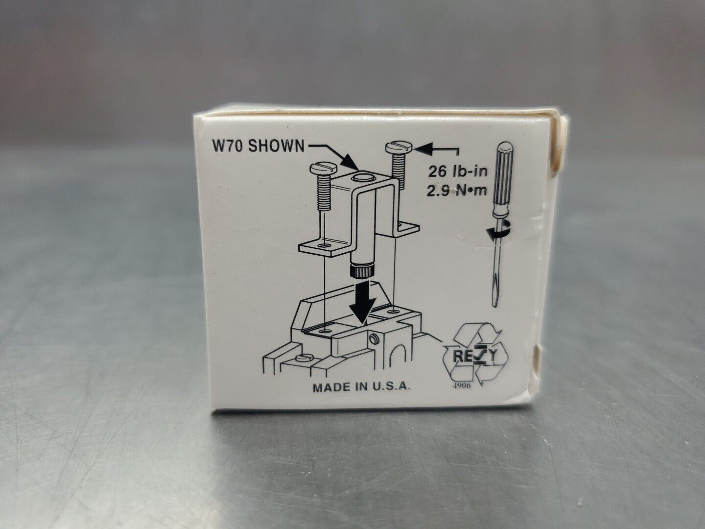 Allen-Bradley W20 Heater Overload Module.                                  4D-43