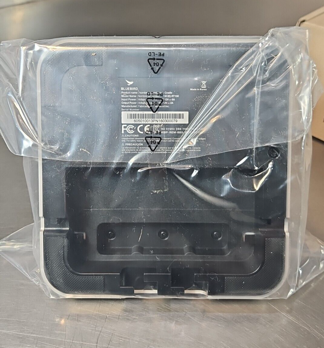 Bluebird RT100 Tablet Ethernet USB Host 12V 2A Docking Cradle           (BIN532)