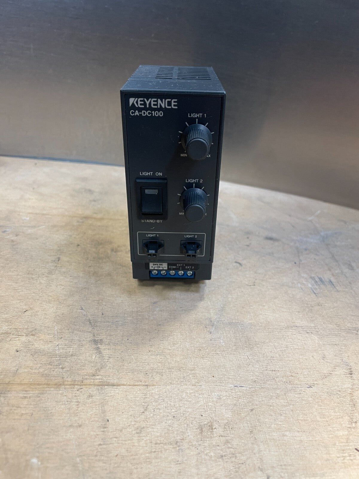 Keyence CA-DC100 Black Power Supply Module LED Illumination Controller(BIN4.4.4)