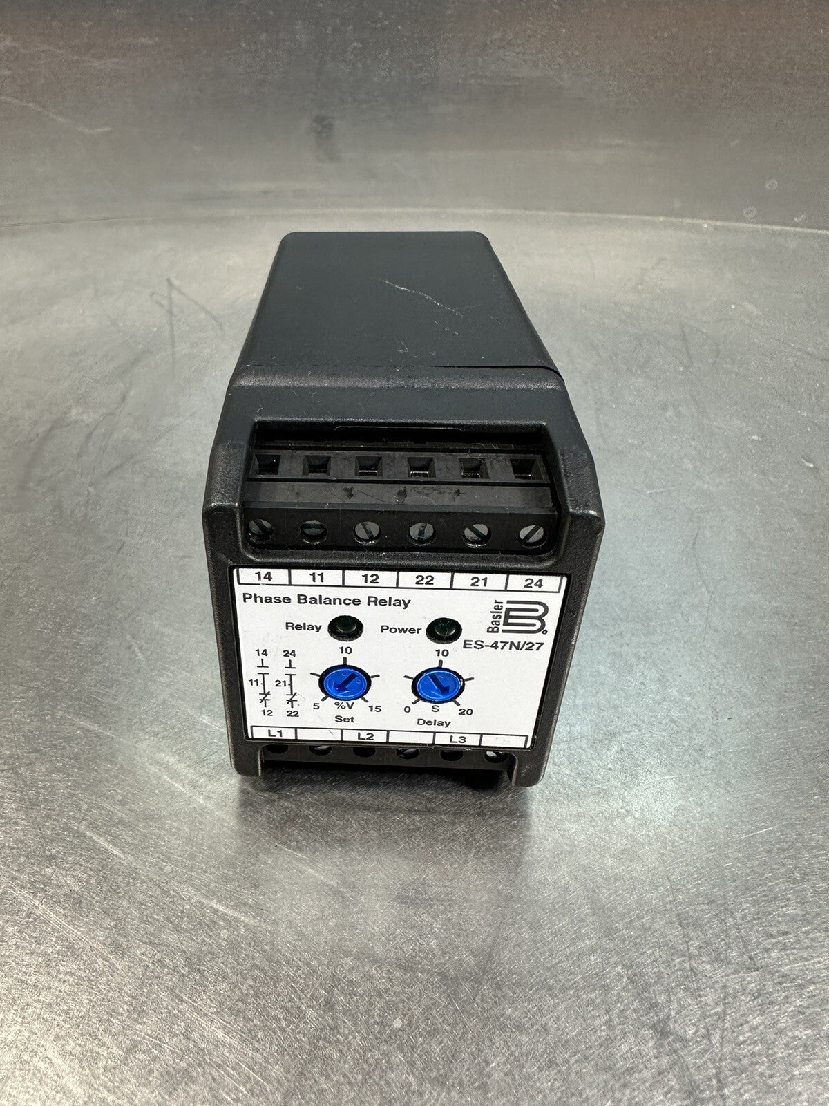 Basler Electric ES-47N 3FB1N0N0 Phase Balance RELAY (BIN-1.1)