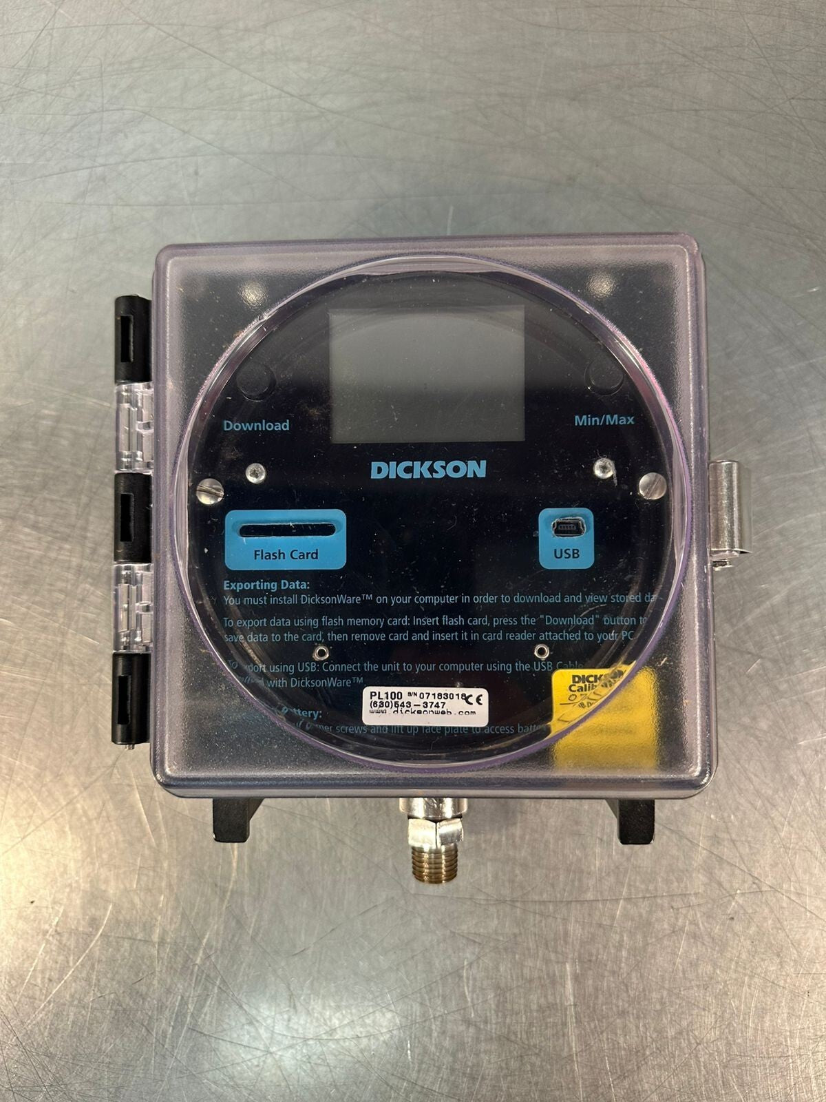Dickson Pl100     Dickson PL-l100      Dickson PL100               (7.2.1)