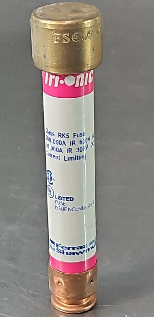 Ferraz Shawmut TRS15R SmartSpot Time Delay Fuse  15A                     loc4D27