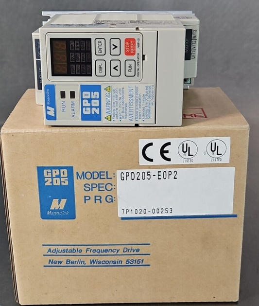 Magnetek GPD205-E0P2 AC Inverter Drive Motor Controller 3 phase          loc1D36