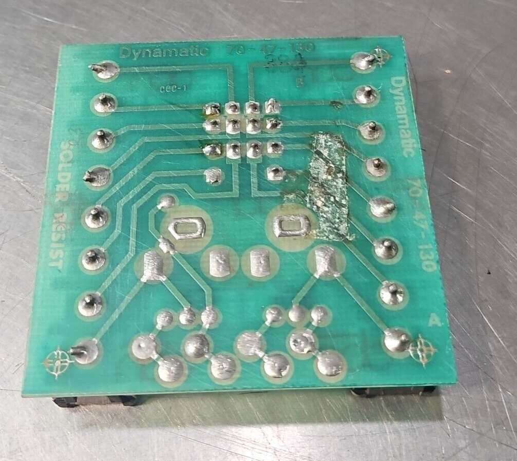 Dynamatic 70-47-130   Circuit Board                                      loc3D11